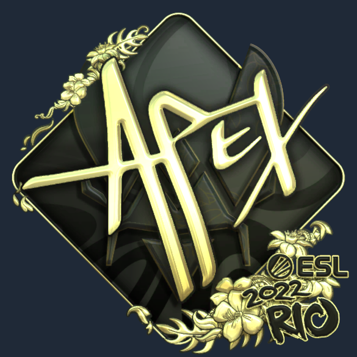 Sticker | apEX (Gold) | Rio 2022 Screenshot