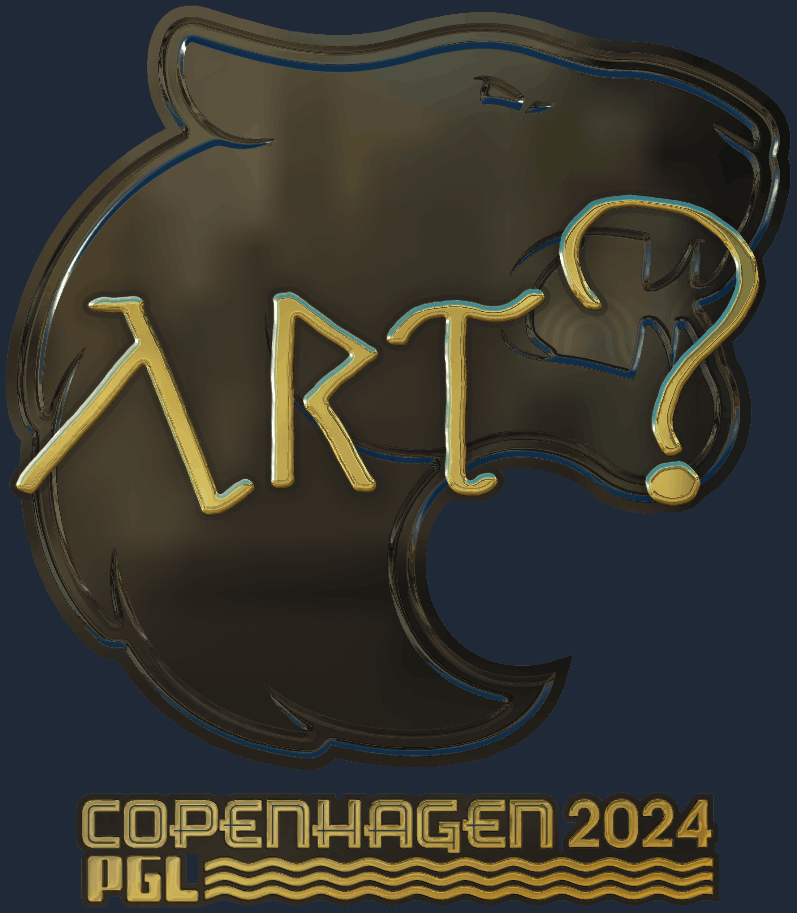 Sticker | arT (Gold) | Copenhagen 2024 Screenshot
