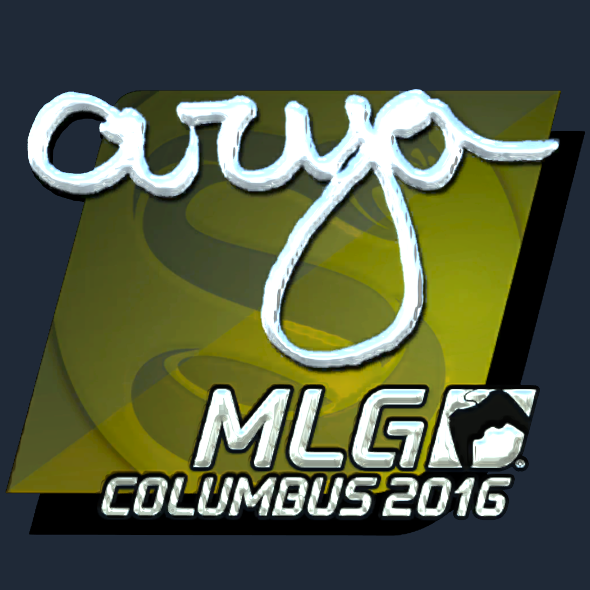 Sticker | arya (Foil) | MLG Columbus 2016 Screenshot