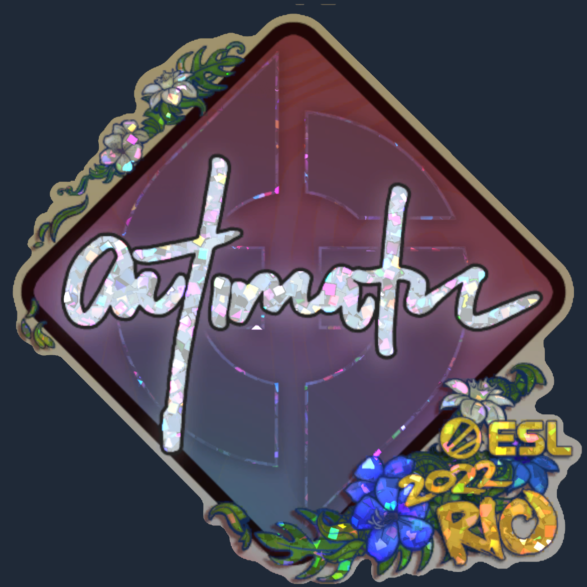 Sticker | autimatic (Glitter) | Rio 2022 Screenshot