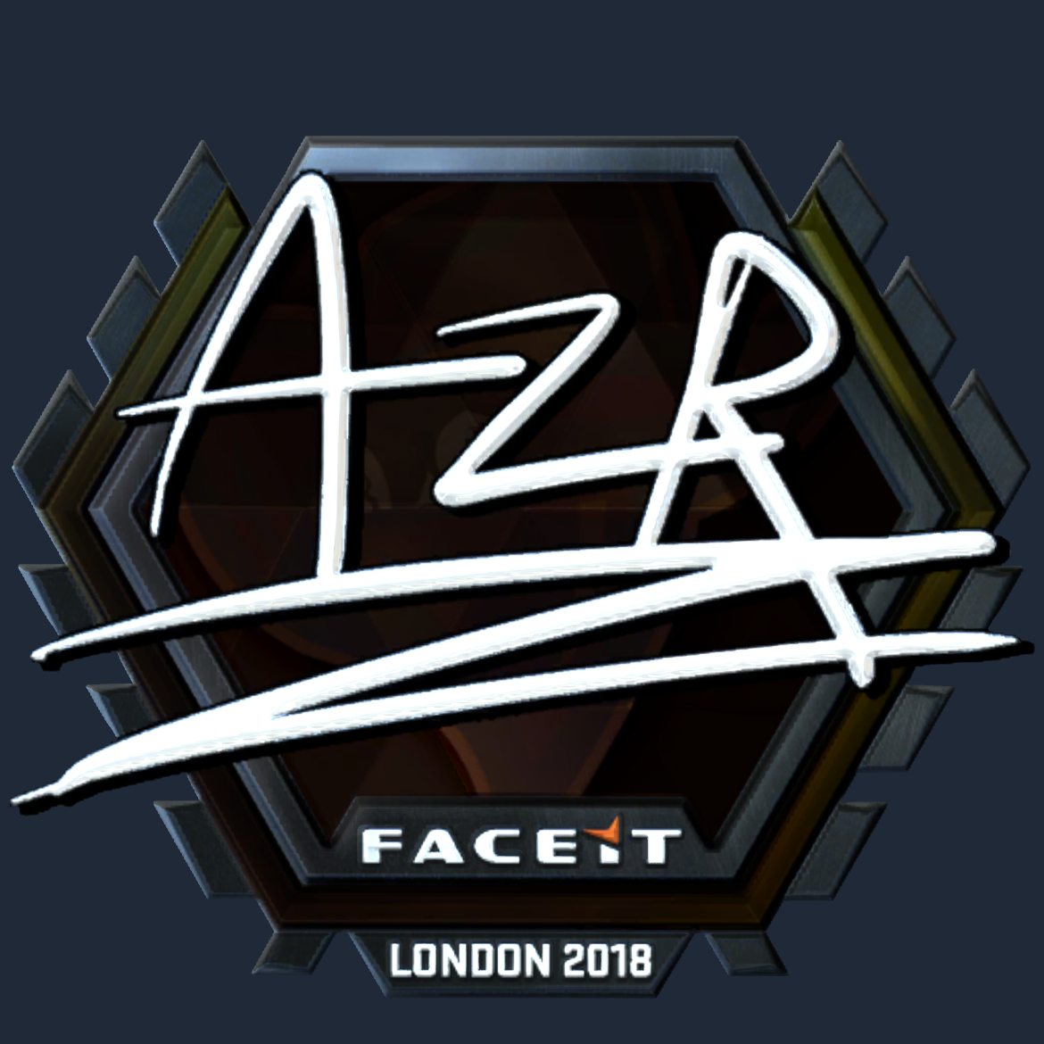 Sticker | AZR (Foil) | London 2018 Screenshot