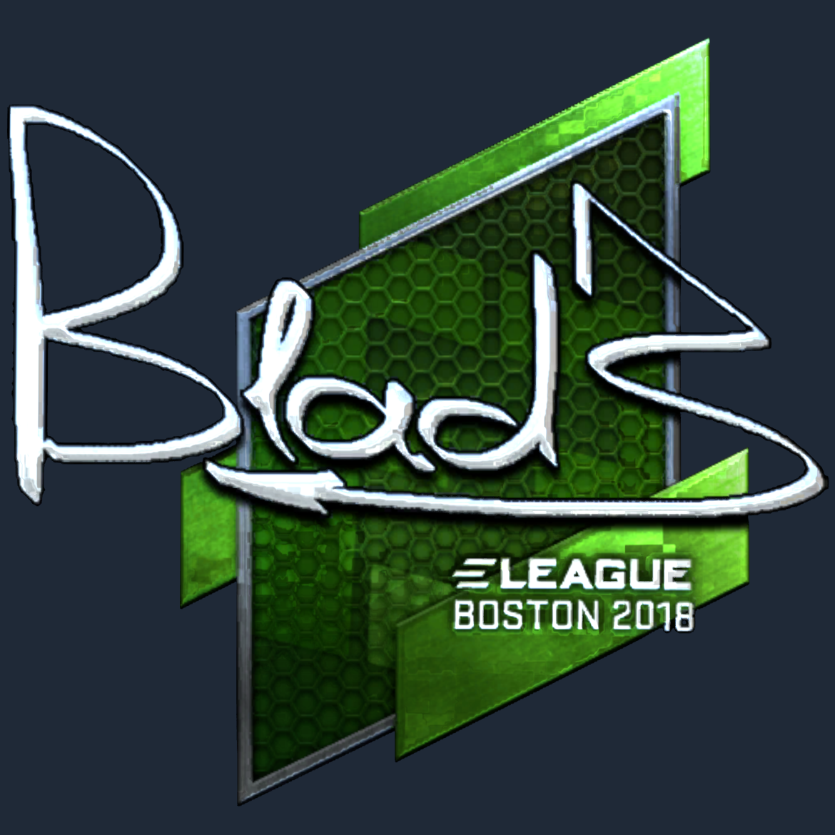 Sticker | B1ad3 (Foil) | Boston 2018 Screenshot