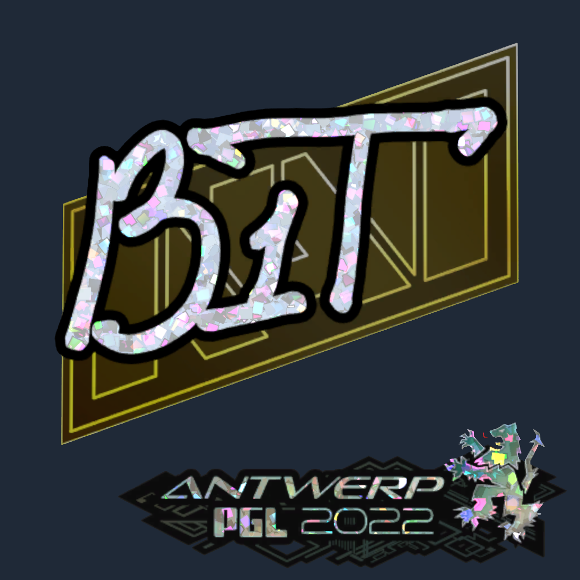 Sticker | b1t (Glitter) | Antwerp 2022 Screenshot