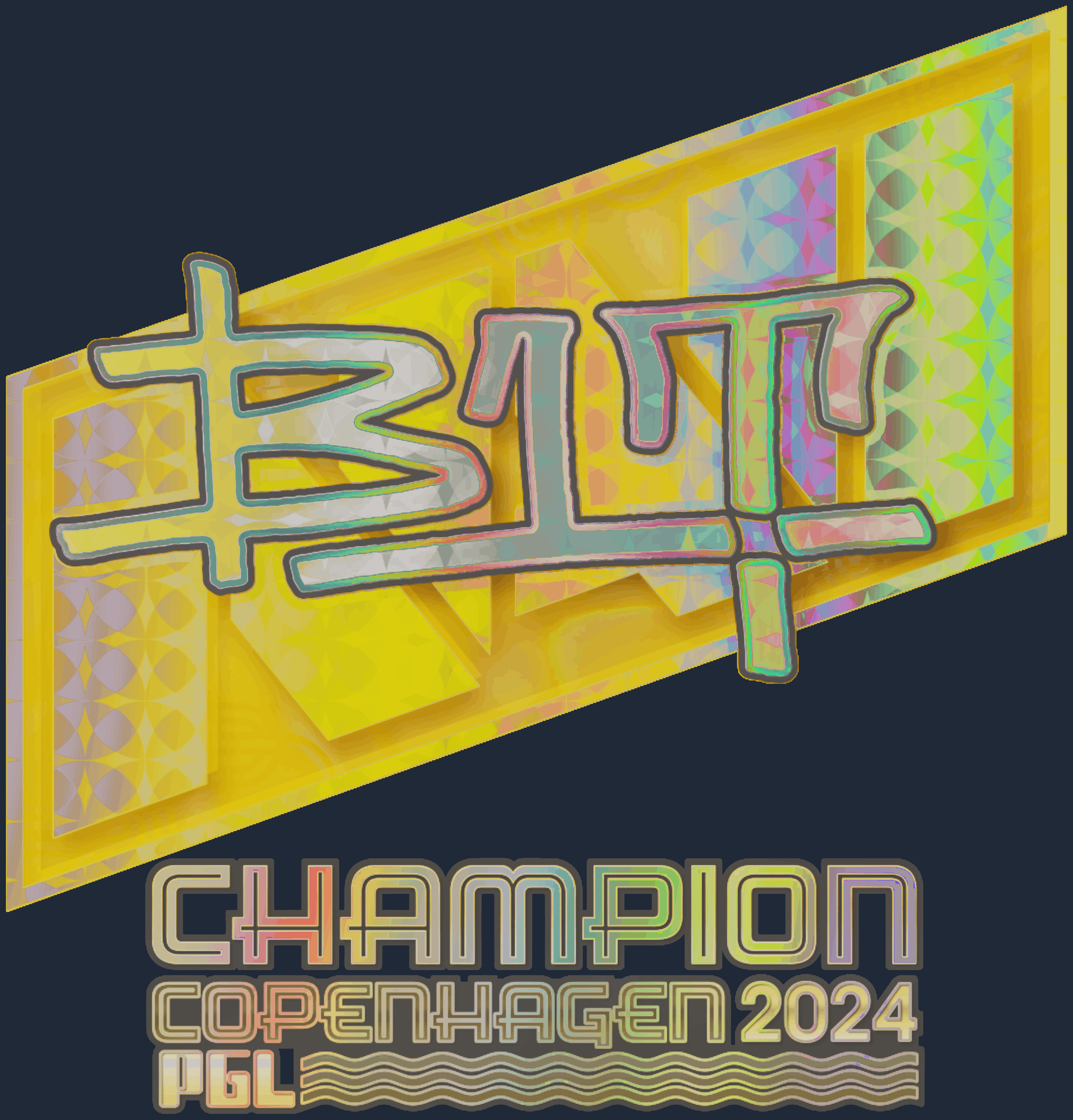 Sticker | b1t (Holo, Champion) | Copenhagen 2024 Screenshot