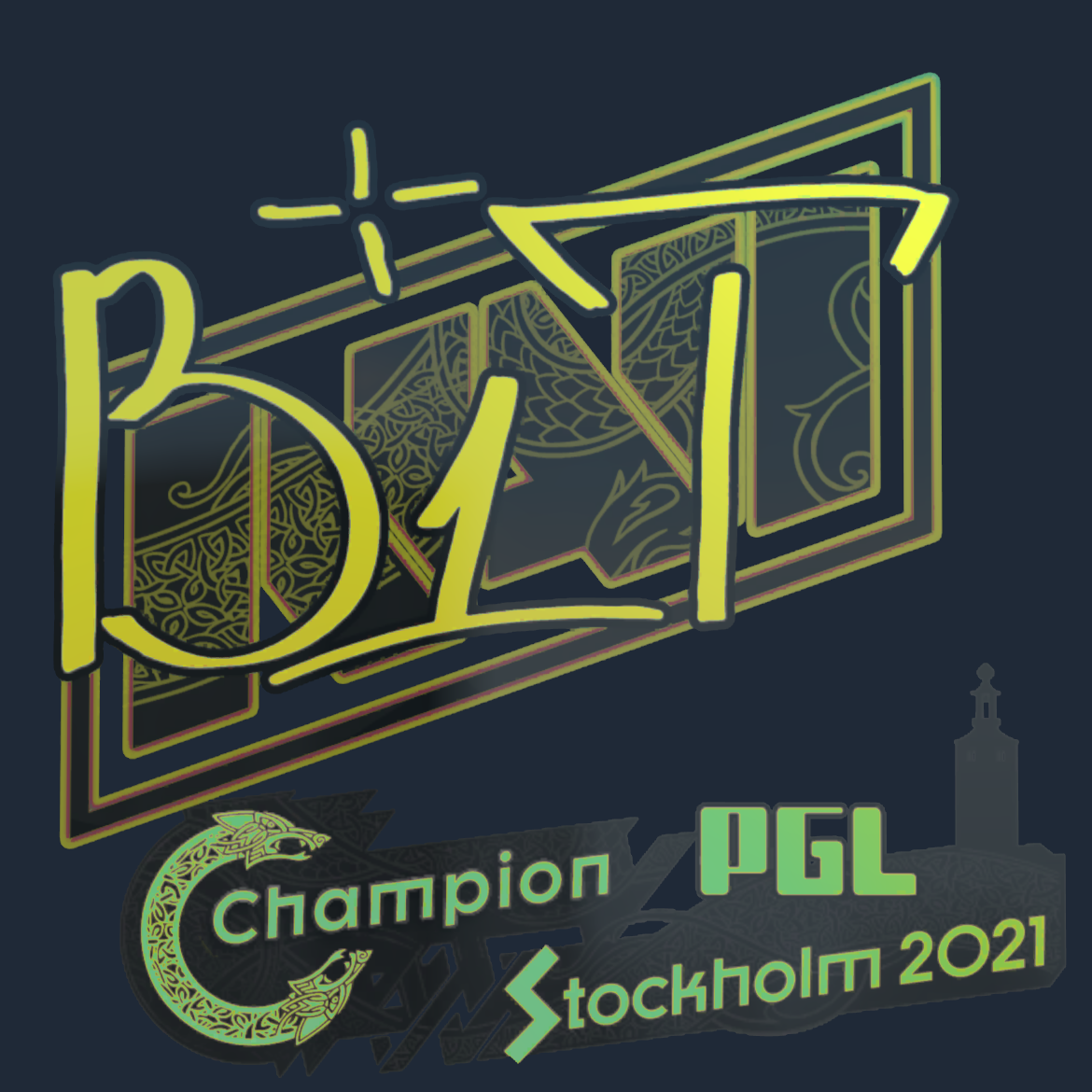 Sticker | b1t (Holo) | Stockholm 2021 Screenshot