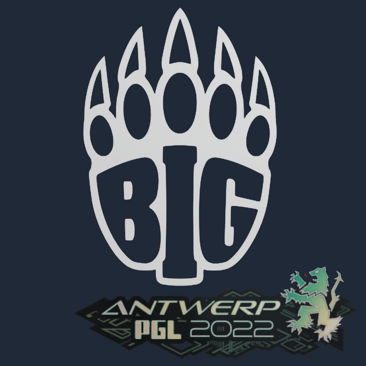 Sticker | BIG | Antwerp 2022 Screenshot