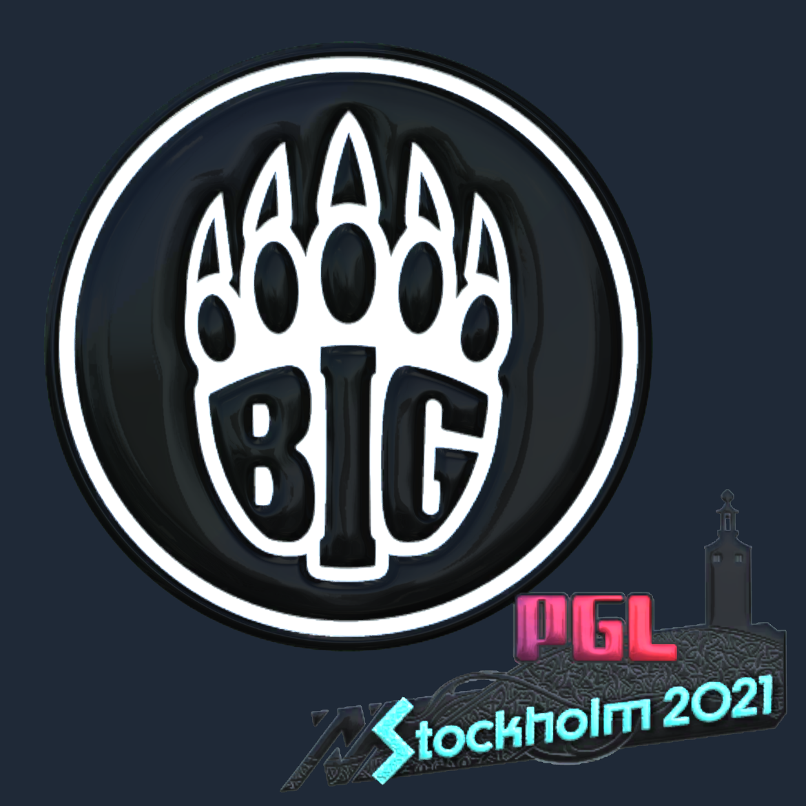 Sticker | BIG (Foil) | Stockholm 2021 Screenshot