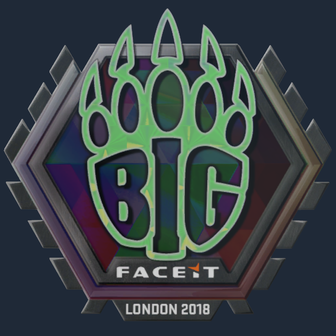Sticker | BIG (Holo) | London 2018 Screenshot