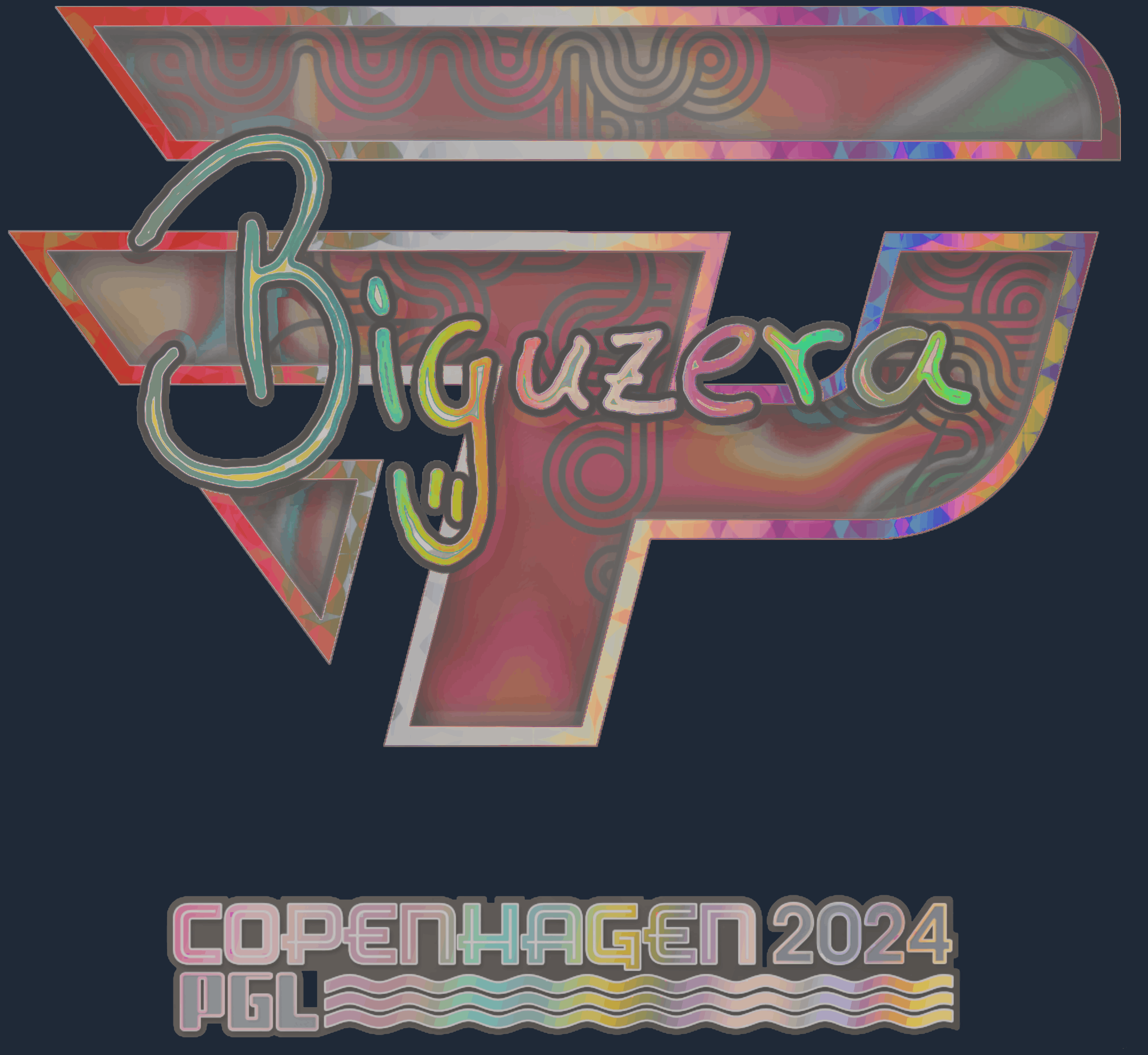 Sticker | biguzera (Holo) | Copenhagen 2024 Screenshot