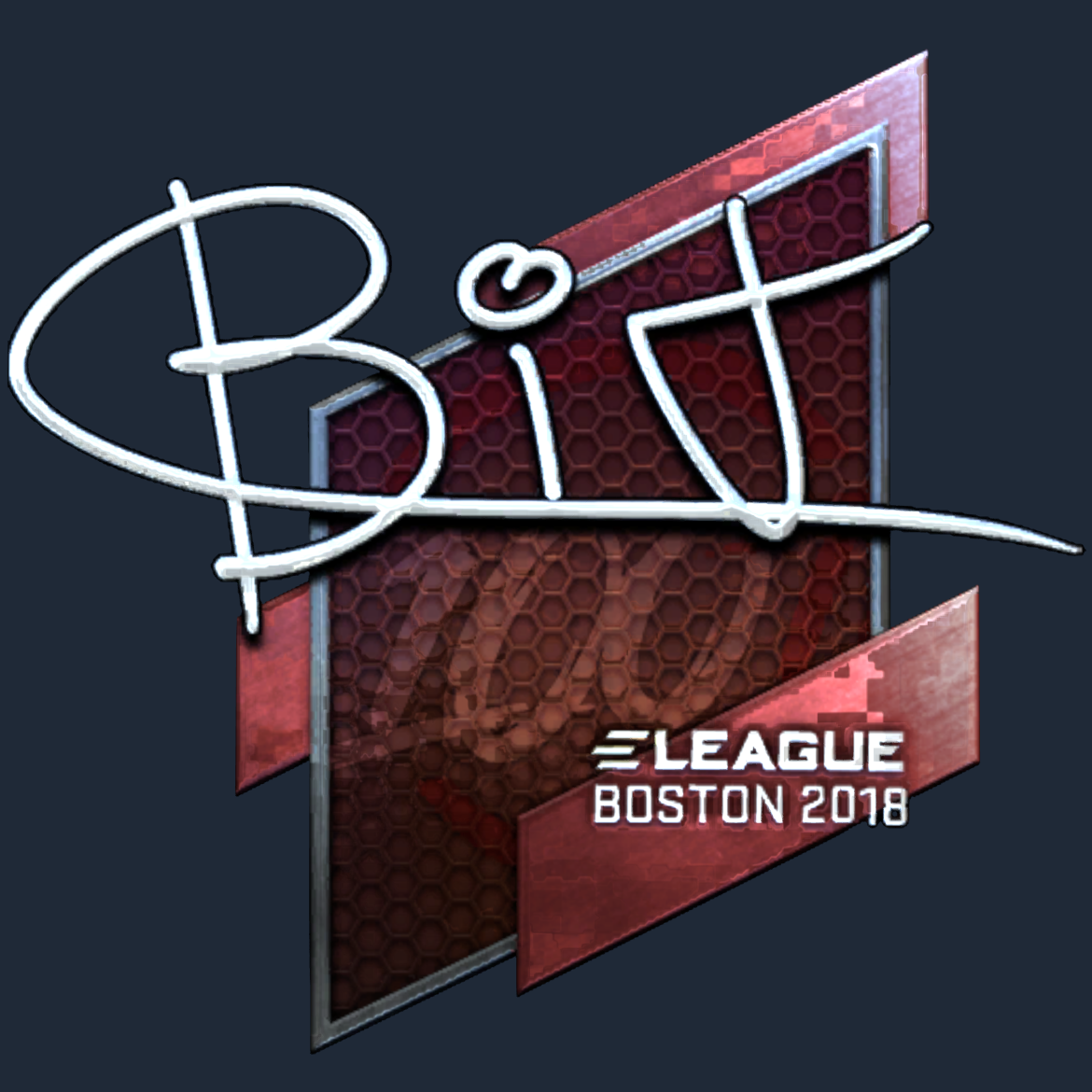 Sticker | BIT (Foil) | Boston 2018 Screenshot