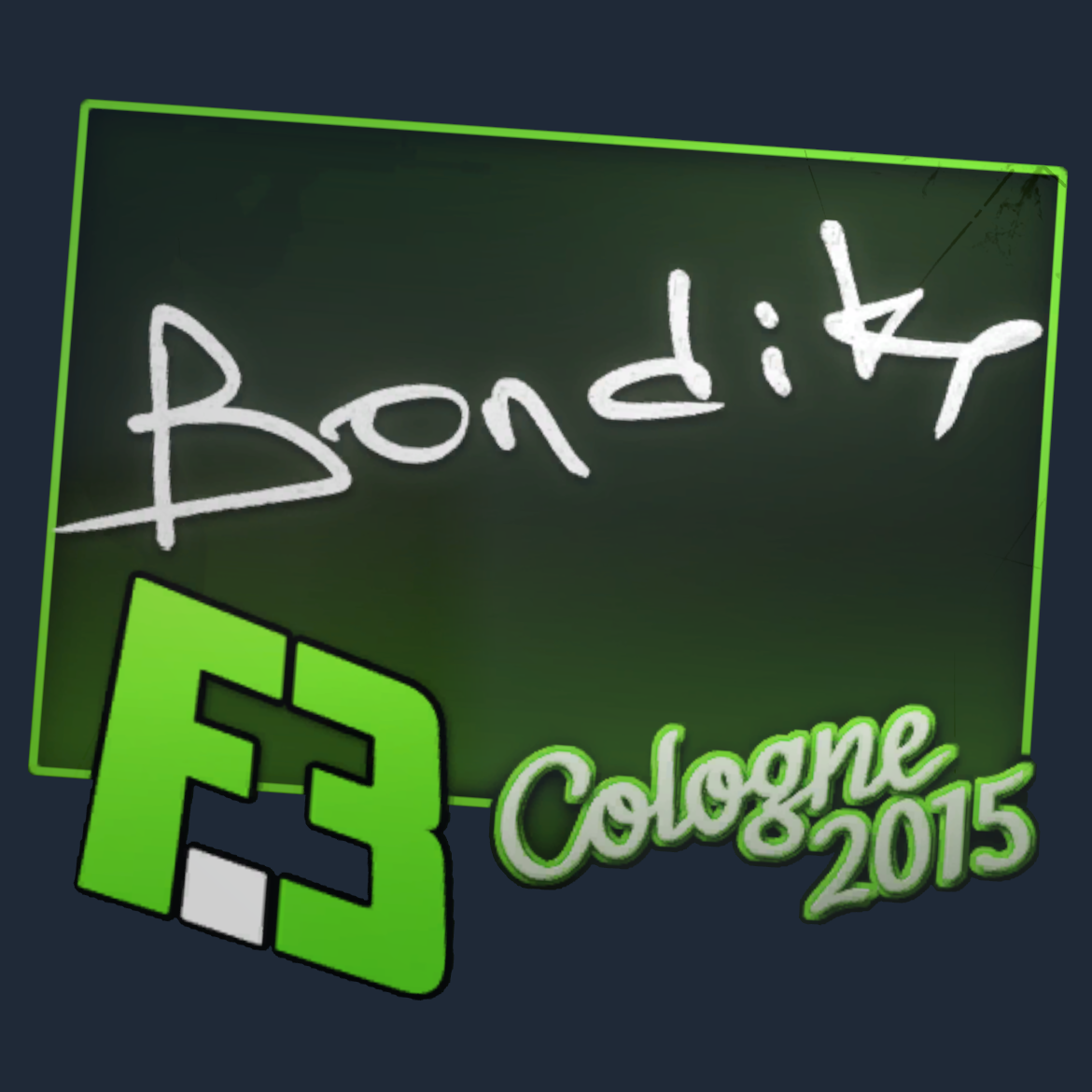 Sticker | bondik | Cologne 2015 Screenshot