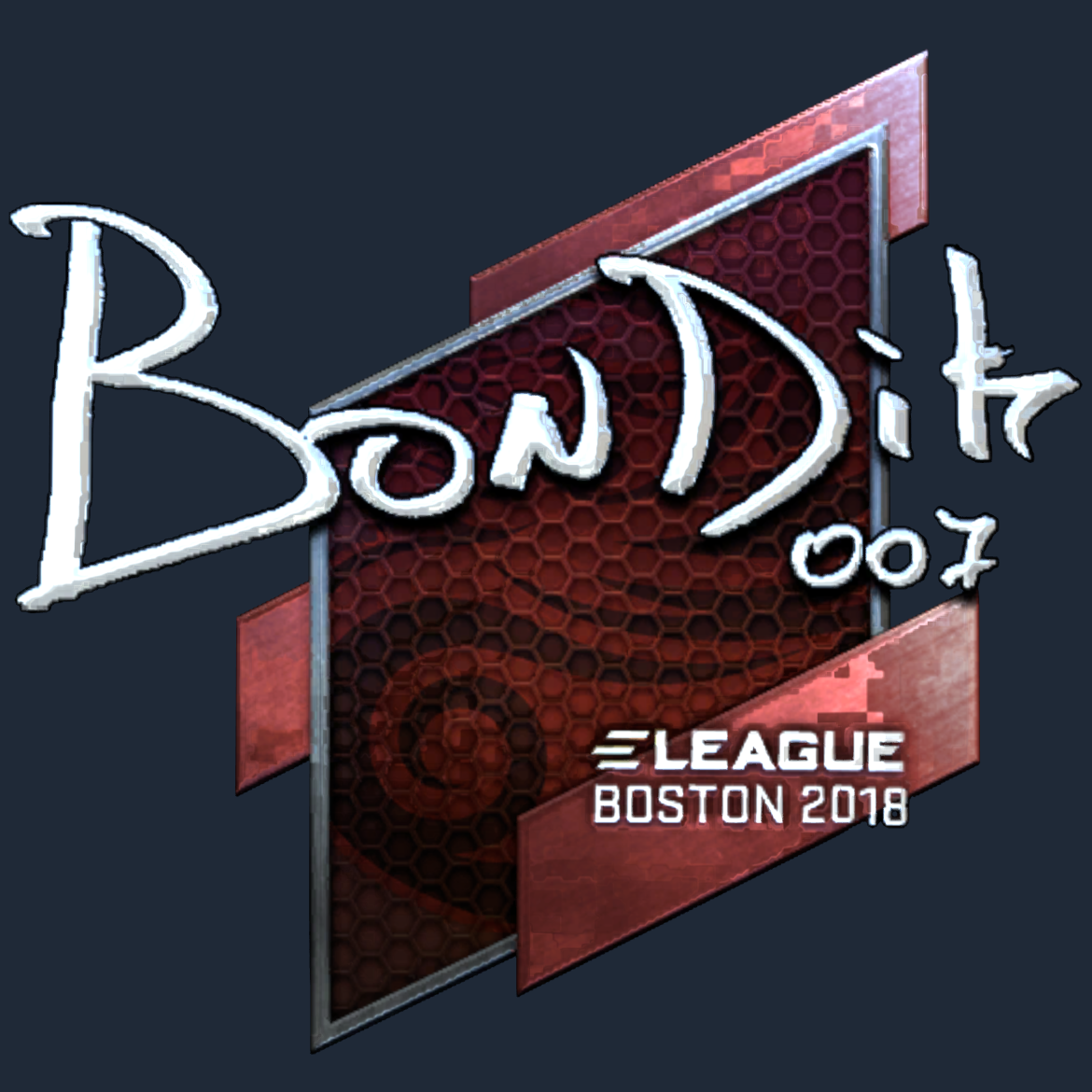 Sticker | bondik (Foil) | Boston 2018 Screenshot