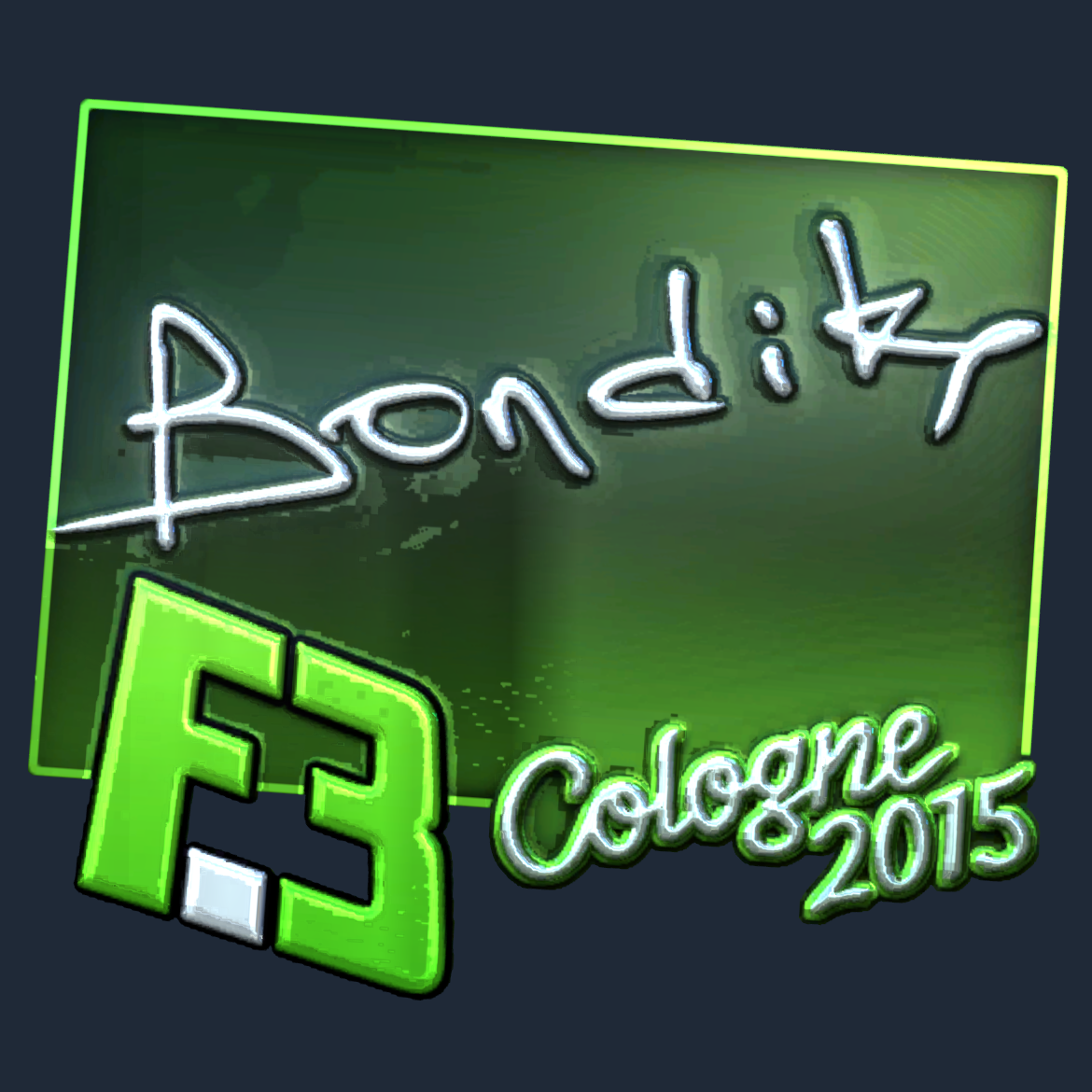 Sticker | bondik (Foil) | Cologne 2015 Screenshot
