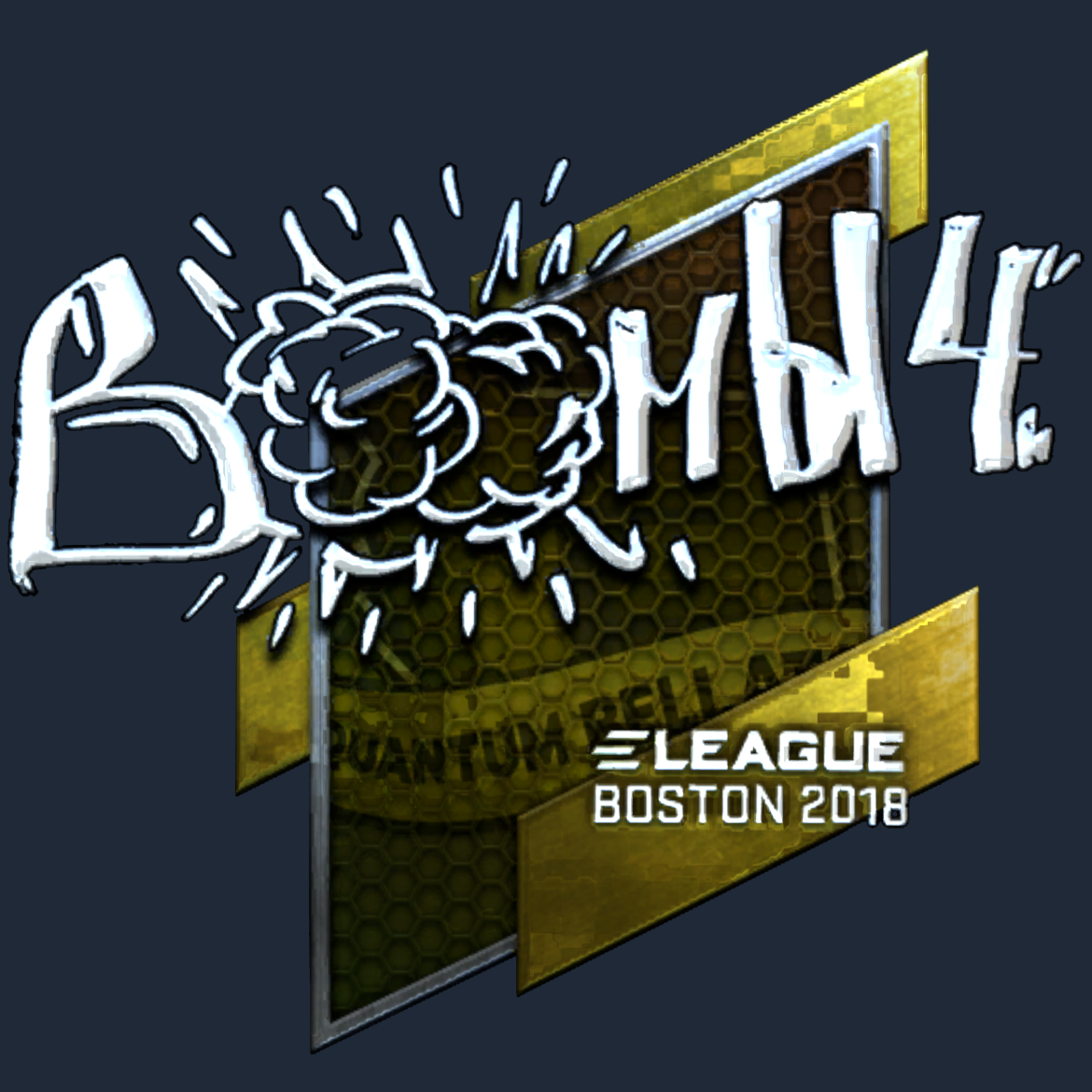 Sticker | Boombl4 (Foil) | Boston 2018 Screenshot
