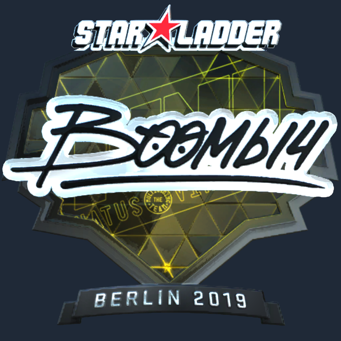 Sticker | Boombl4 (Foil) | Berlin 2019 Screenshot