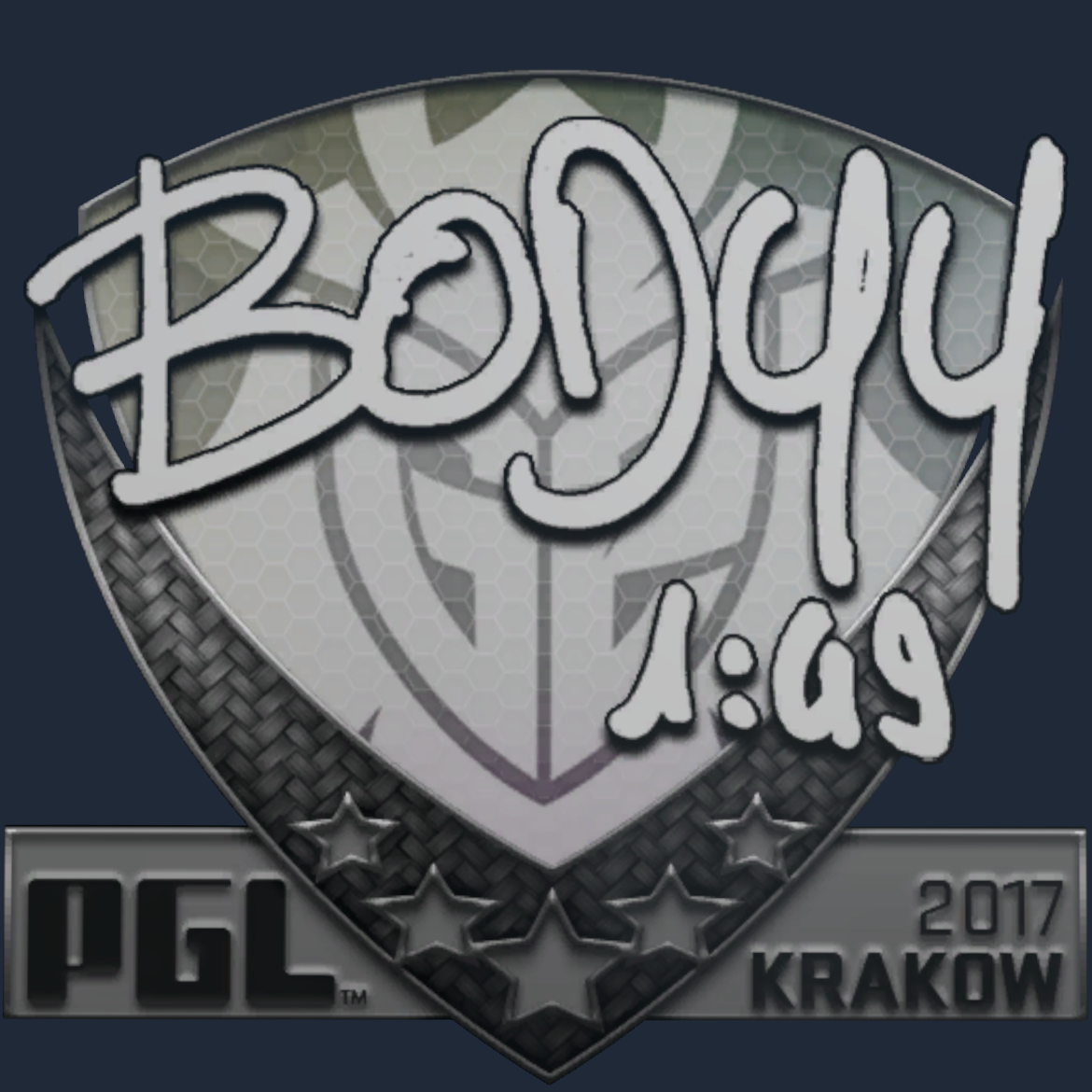 Sticker | bodyy | Krakow 2017 Screenshot