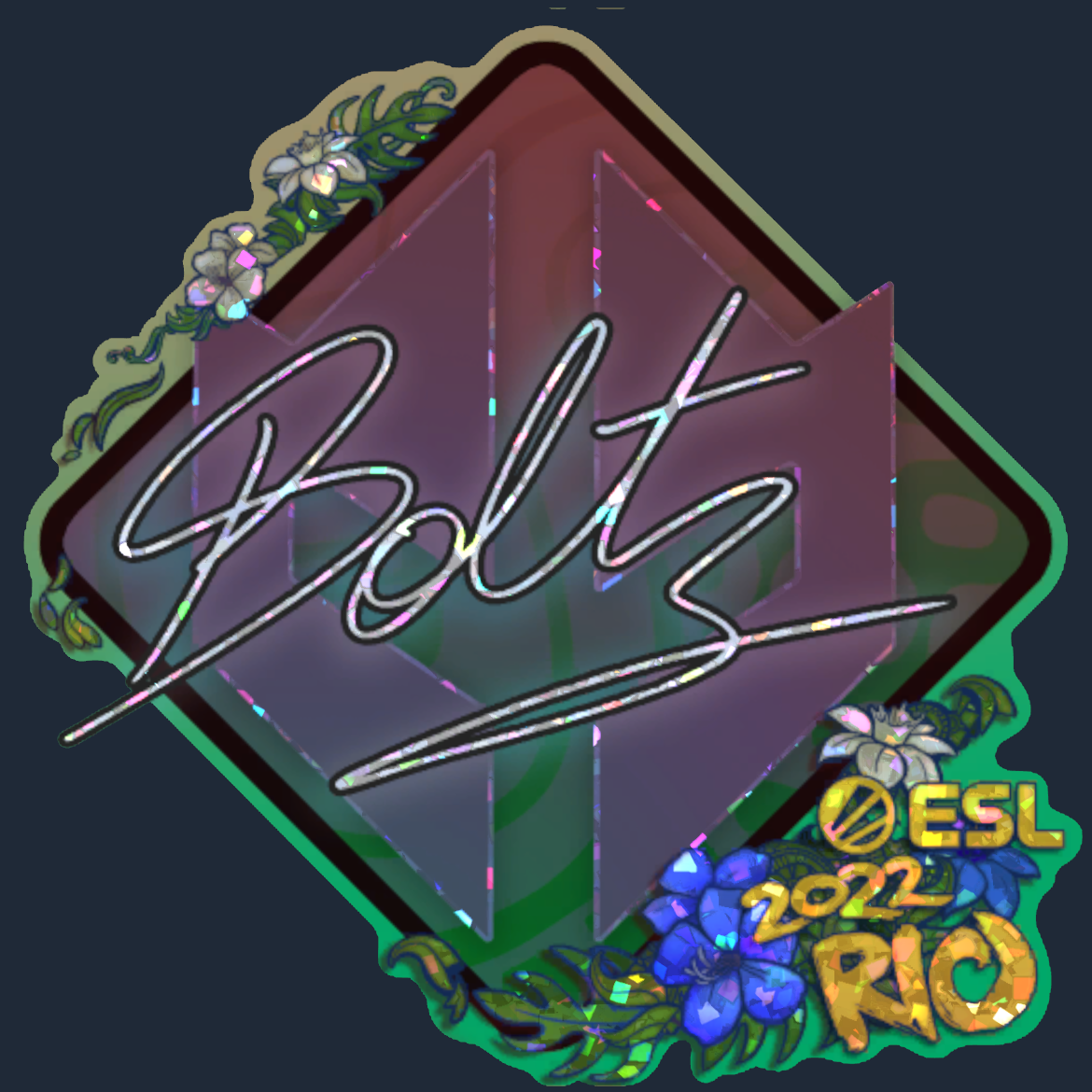 Sticker | boltz (Glitter) | Rio 2022 Screenshot