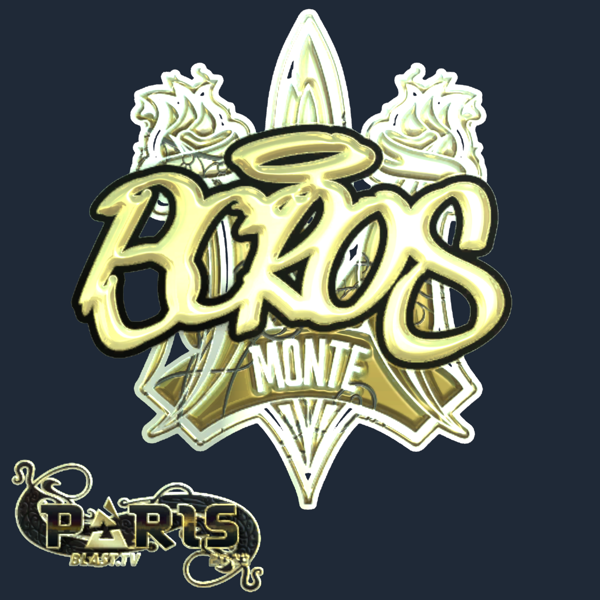 Sticker | BOROS (Gold) | Paris 2023 Screenshot