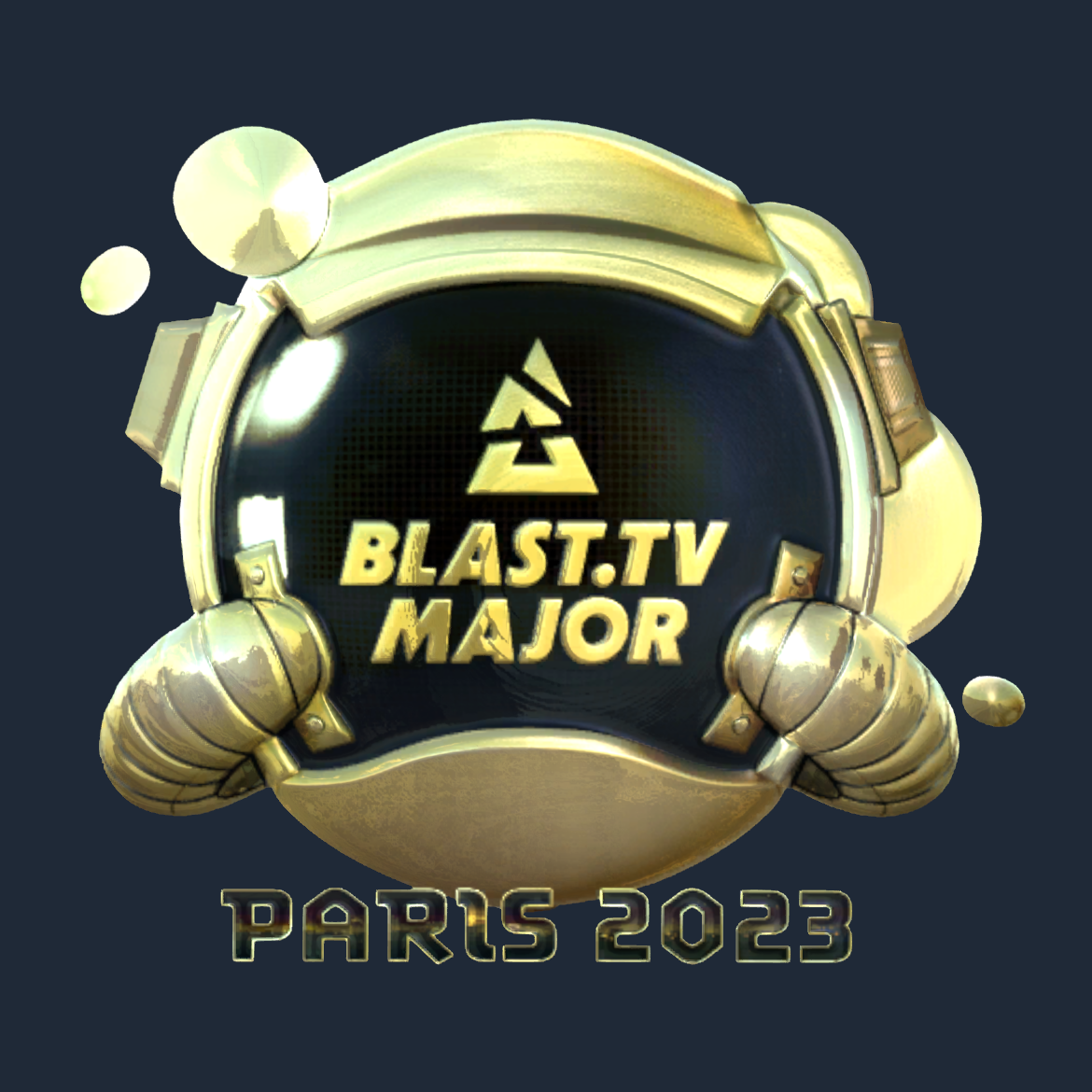 Sticker | BLAST.tv (Gold) | Paris 2023 Screenshot