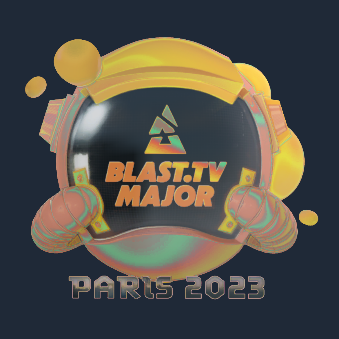 Sticker | BLAST.tv (Holo) | Paris 2023 Screenshot