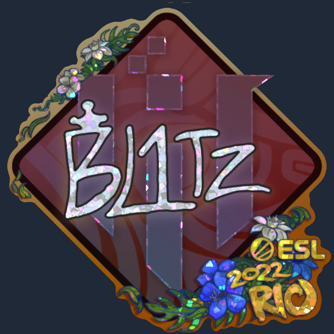 Sticker | bLitz (Glitter) | Rio 2022 Screenshot