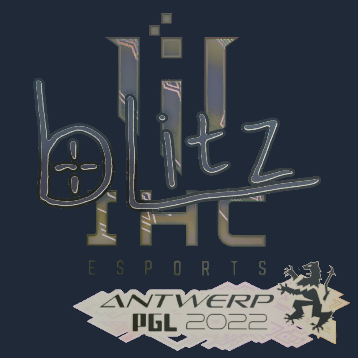 Sticker | bLitz (Holo) | Antwerp 2022 Screenshot
