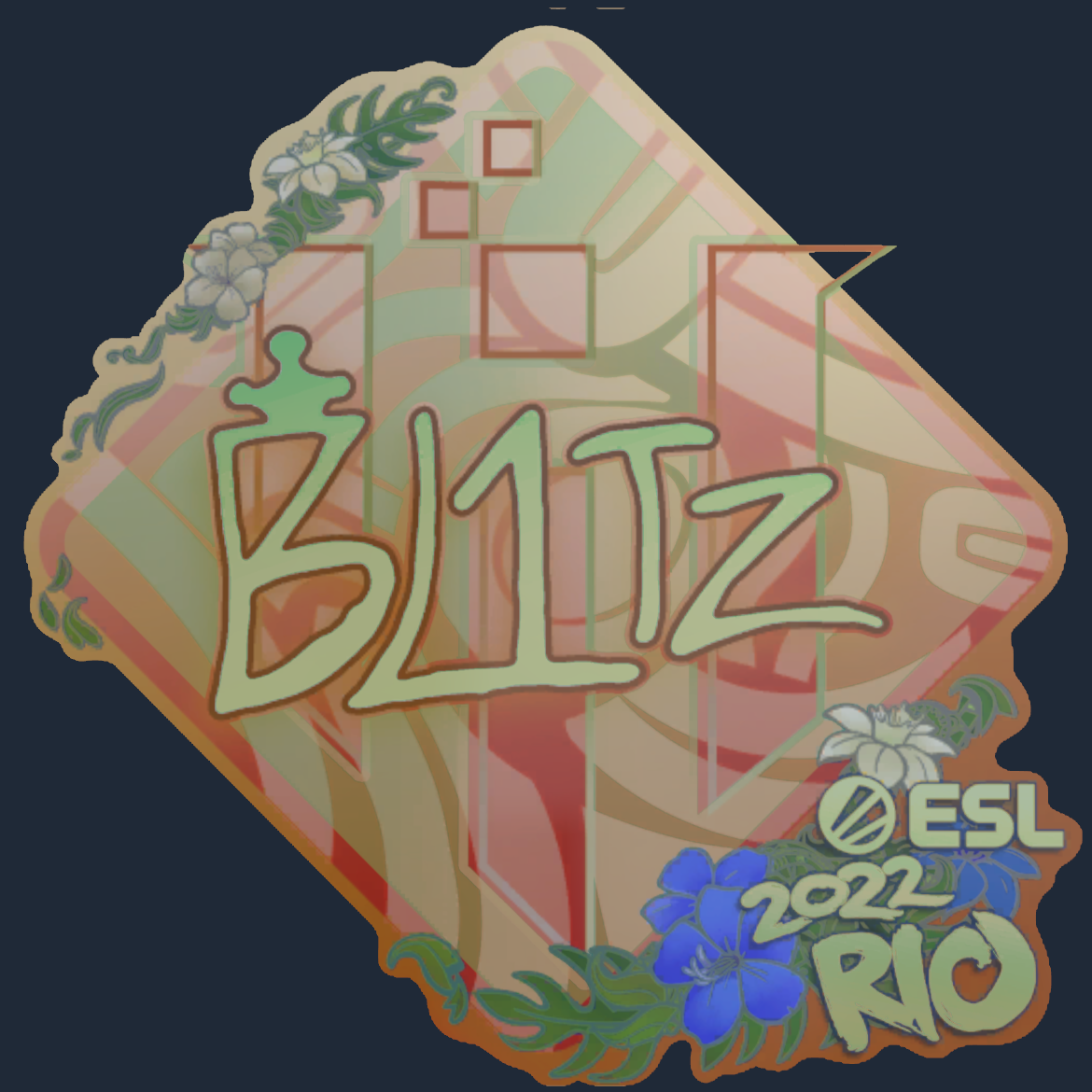 Sticker | bLitz (Holo) | Rio 2022 Screenshot