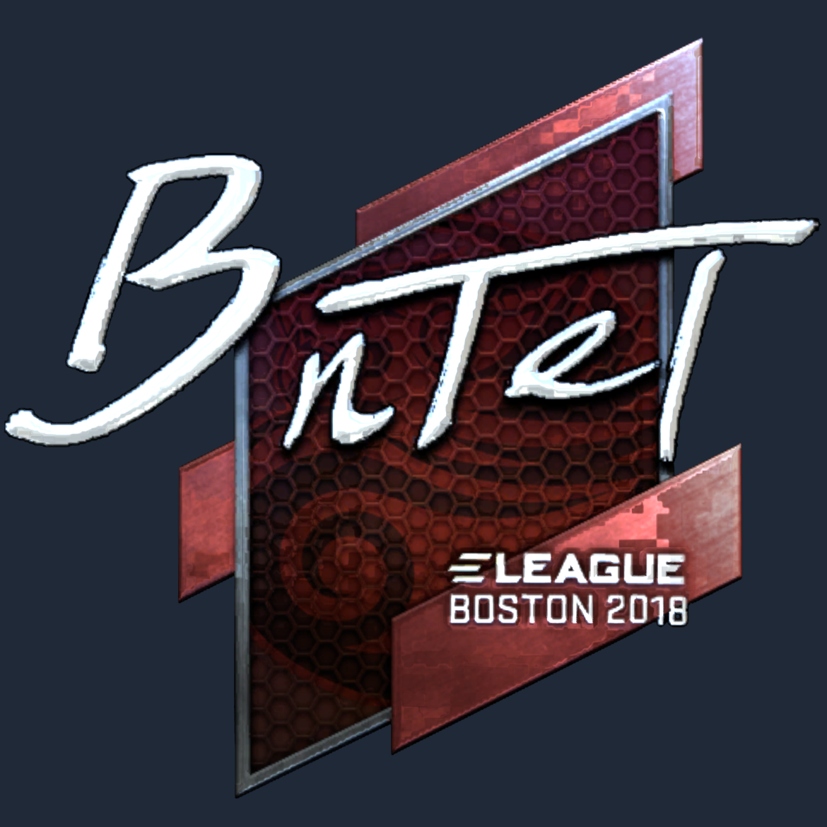 Sticker | BnTeT (Foil) | Boston 2018 Screenshot