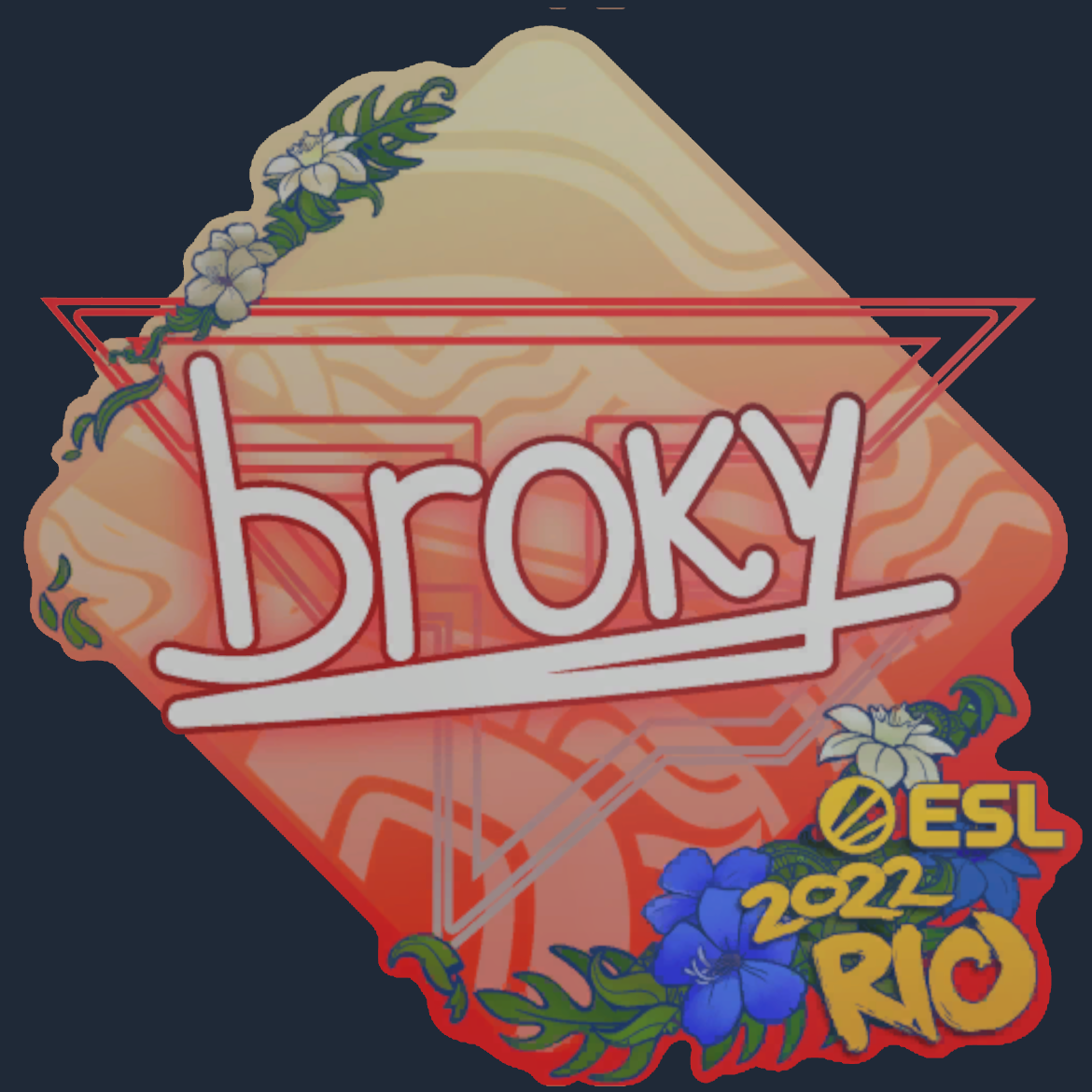 Sticker | broky | Rio 2022 Screenshot