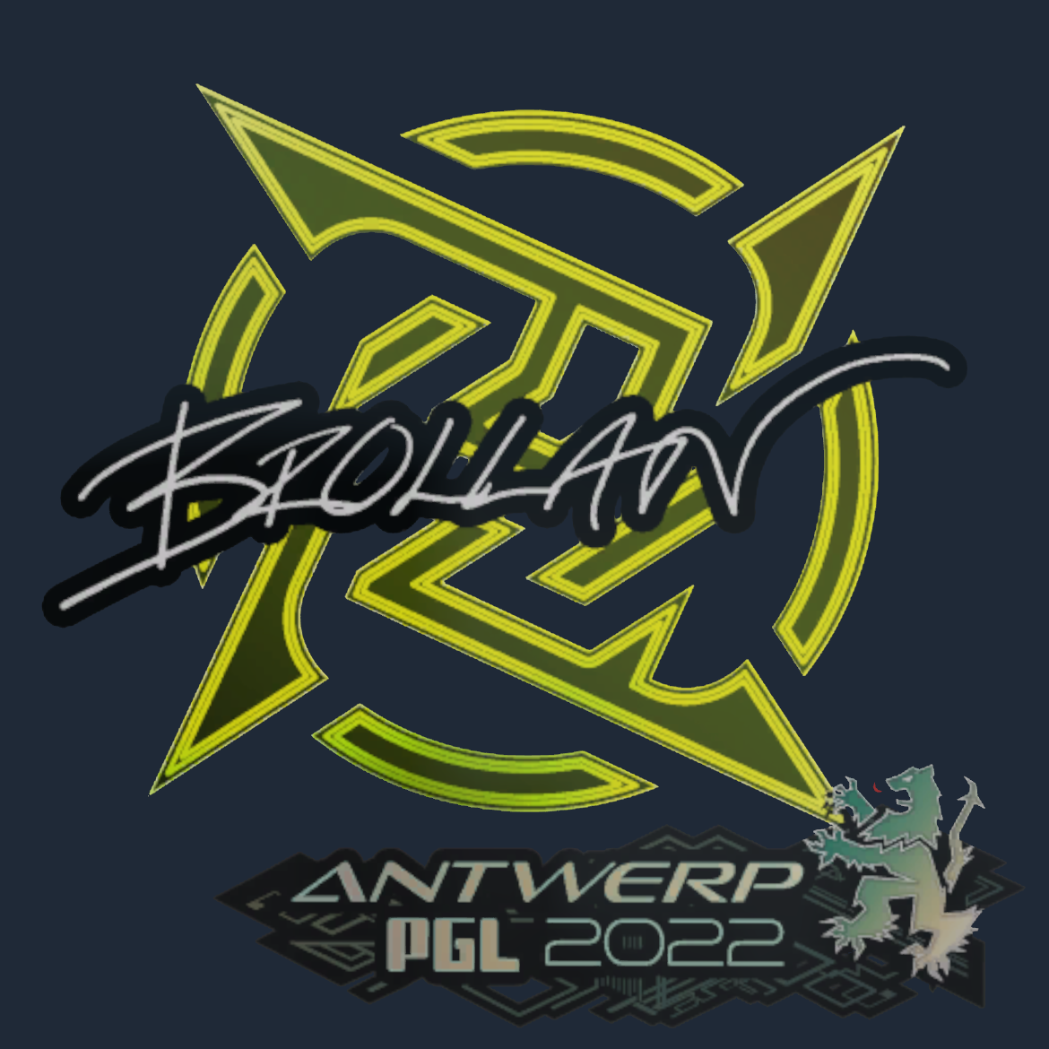Sticker | Brollan | Antwerp 2022 Screenshot