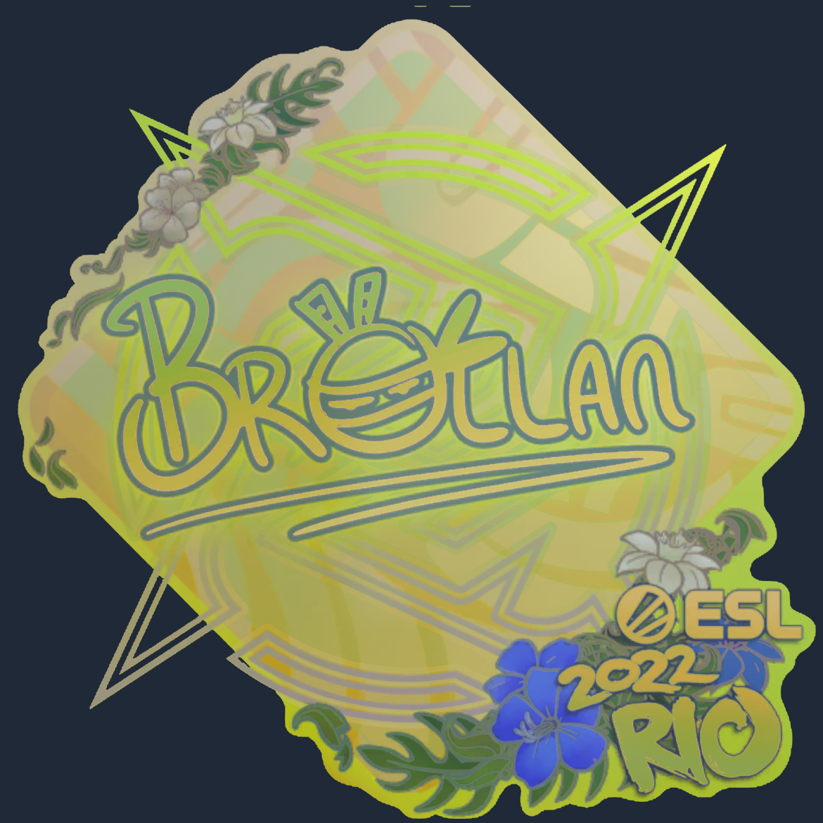 Sticker | Brollan (Holo) | Rio 2022 Screenshot