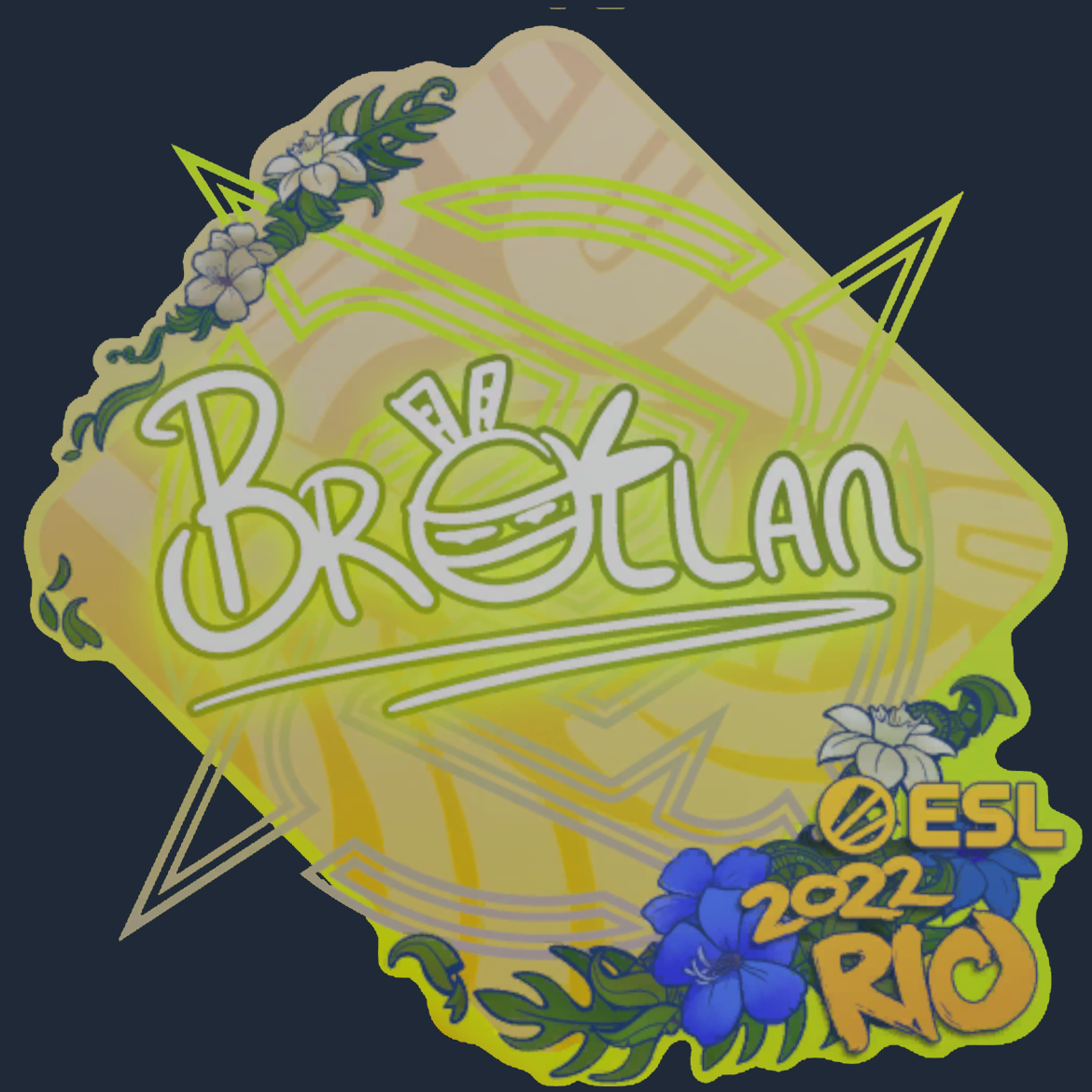 Sticker | Brollan | Rio 2022 Screenshot
