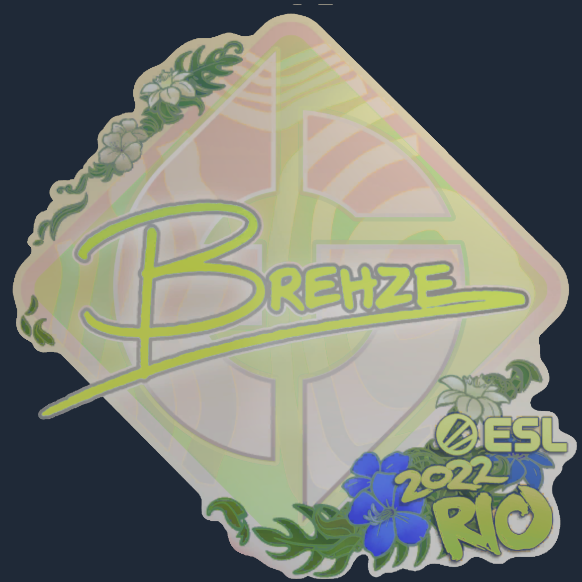 Sticker | Brehze (Holo) | Rio 2022 Screenshot