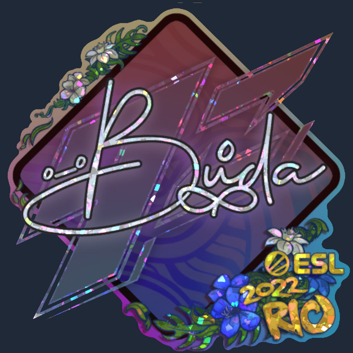 Sticker | BUDA (Glitter) | Rio 2022 Screenshot