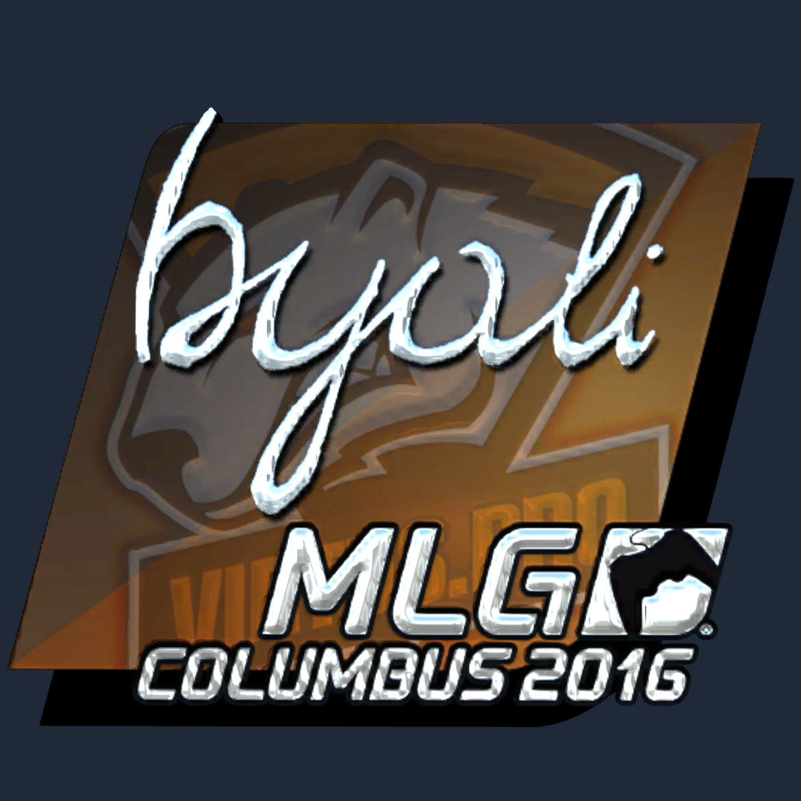 Sticker | byali (Foil) | MLG Columbus 2016 Screenshot