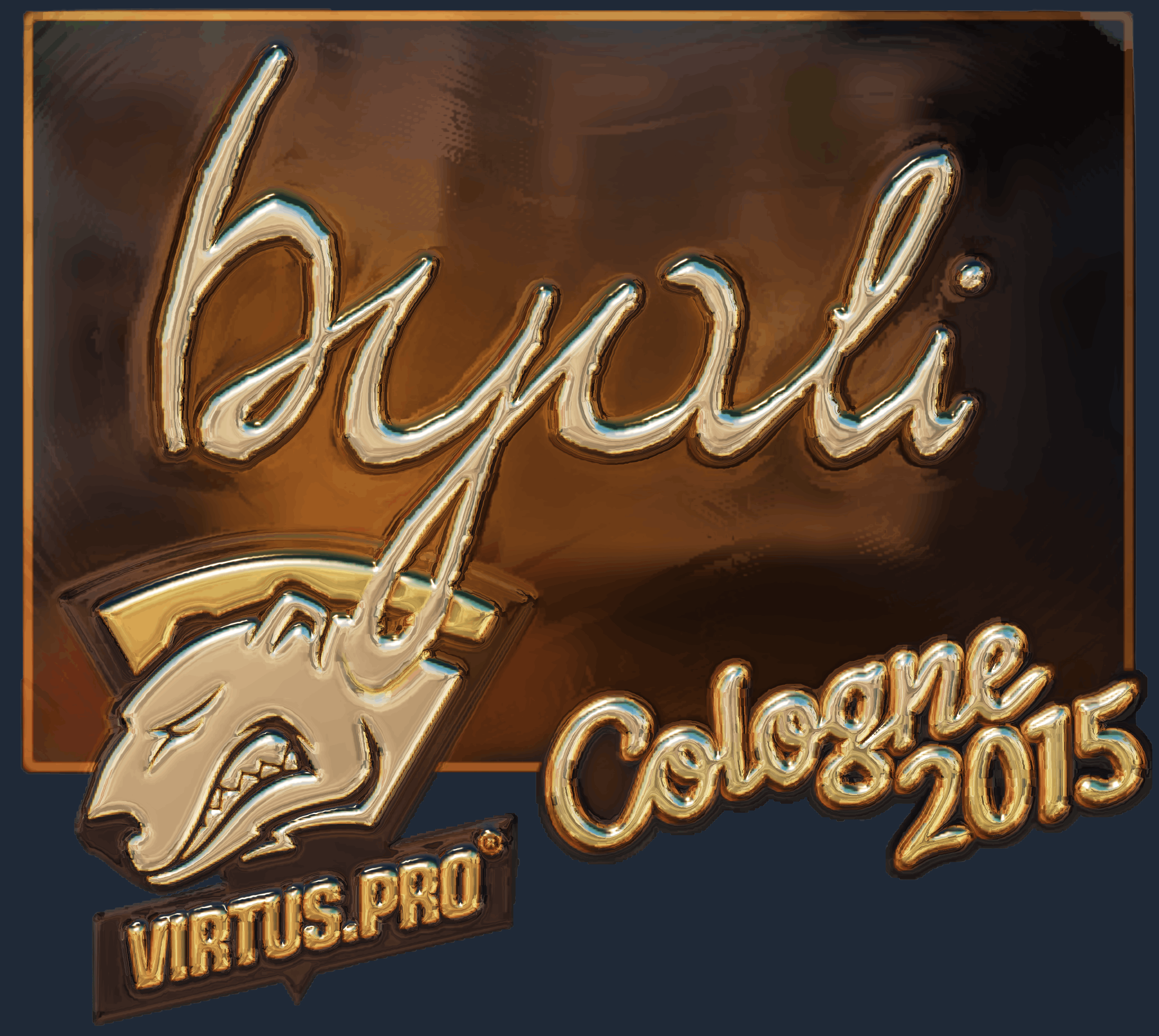 Sticker | byali (Gold) | Cologne 2015 Screenshot