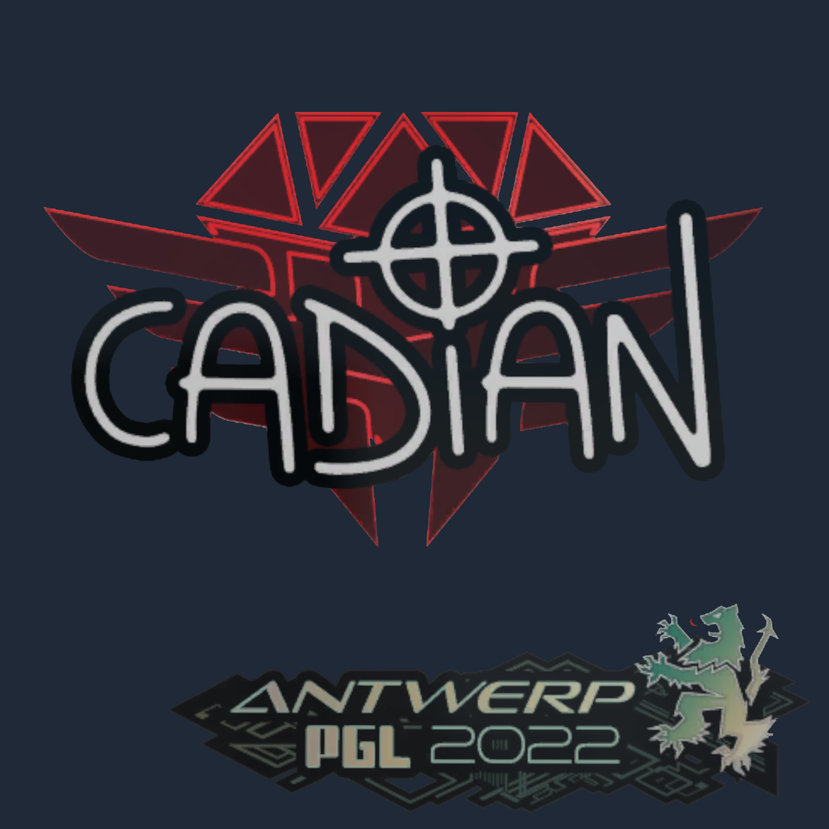 Sticker | cadiaN | Antwerp 2022 Screenshot