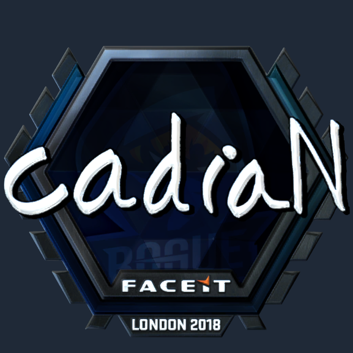 Sticker | cadiaN (Foil) | London 2018 Screenshot