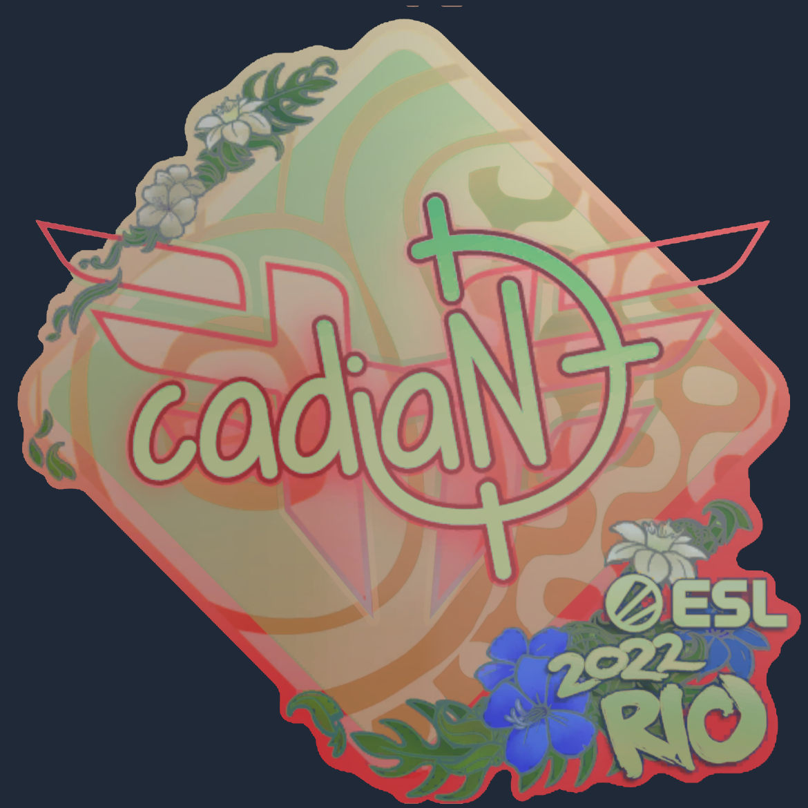 Sticker | cadiaN (Holo) | Rio 2022 Screenshot