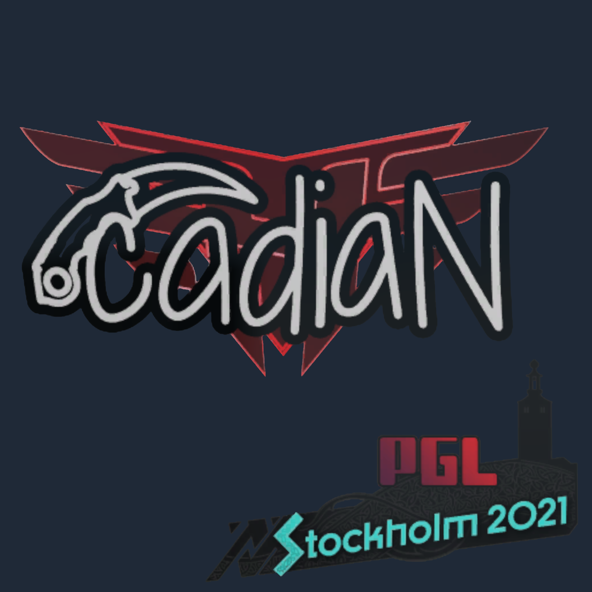 Sticker | cadiaN | Stockholm 2021 Screenshot
