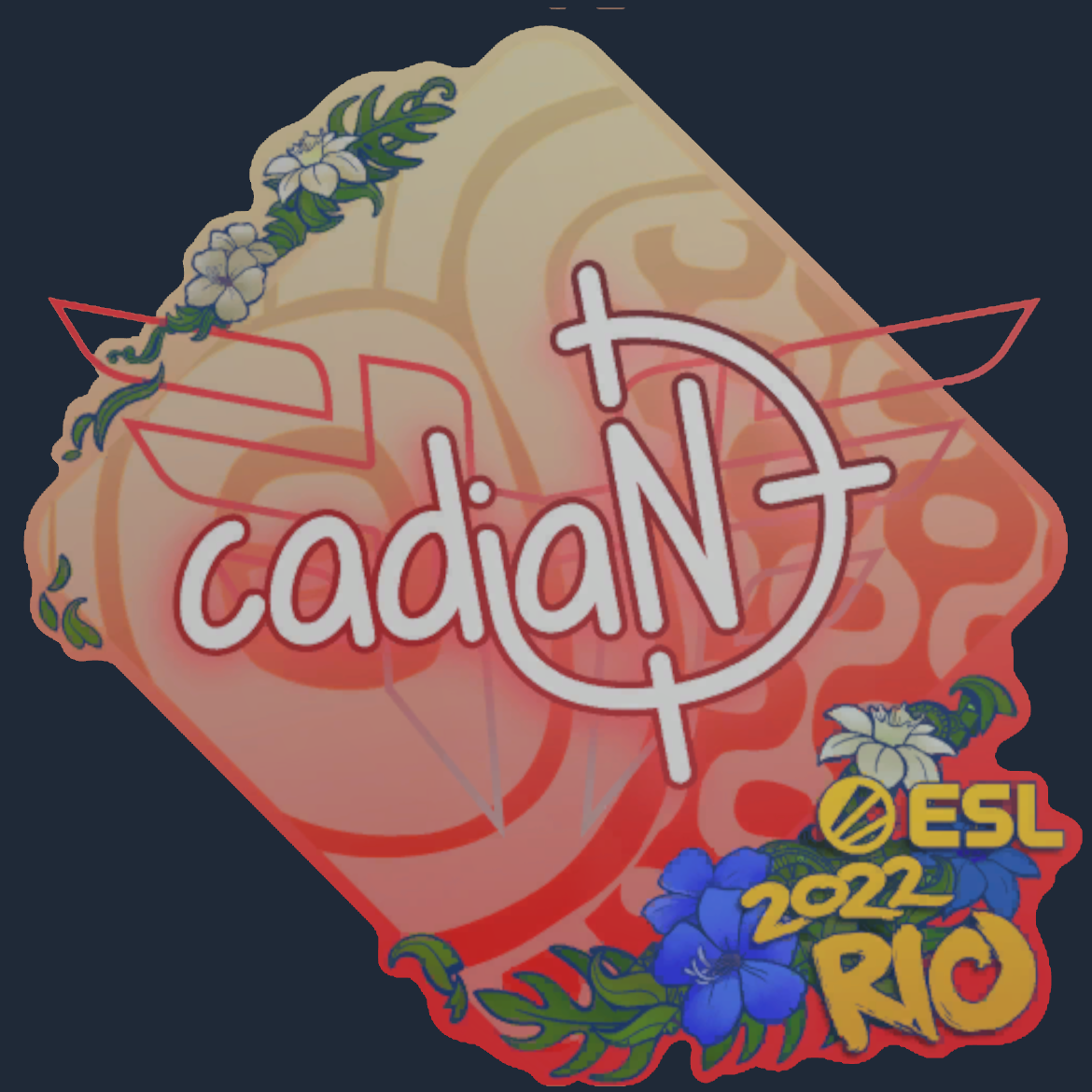 Sticker | cadiaN | Rio 2022 Screenshot