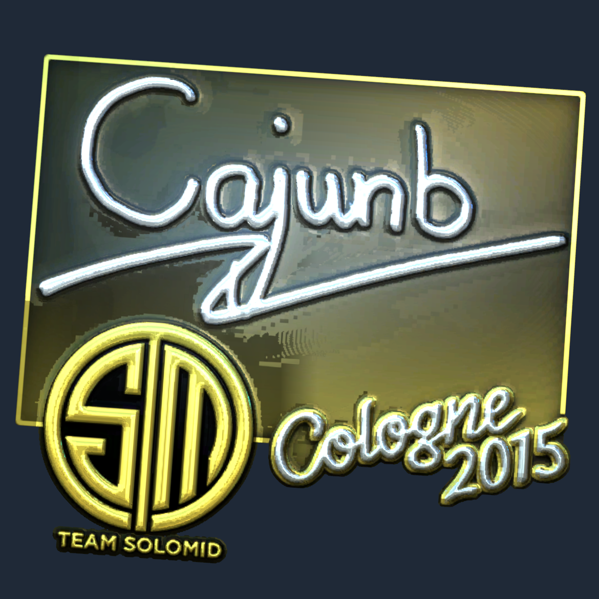 Sticker | cajunb (Foil) | Cologne 2015 Screenshot