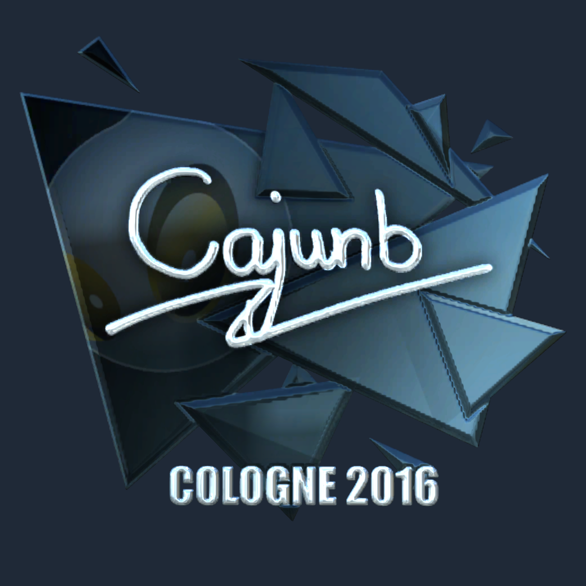 Sticker | cajunb (Foil) | Cologne 2016 Screenshot