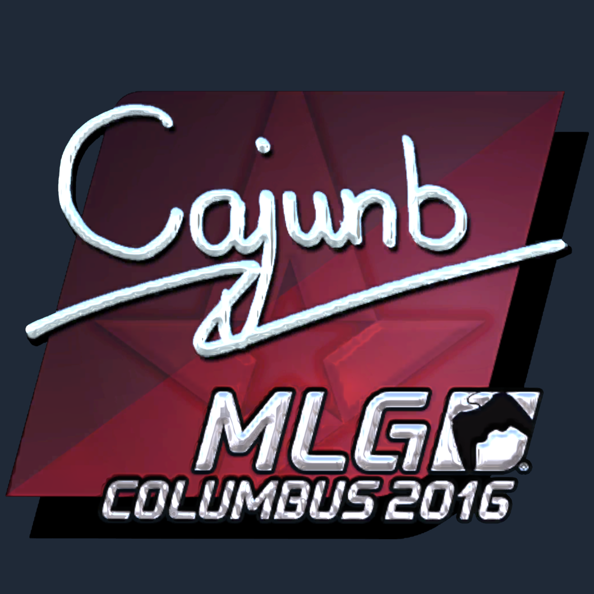Sticker | cajunb (Foil) | MLG Columbus 2016 Screenshot
