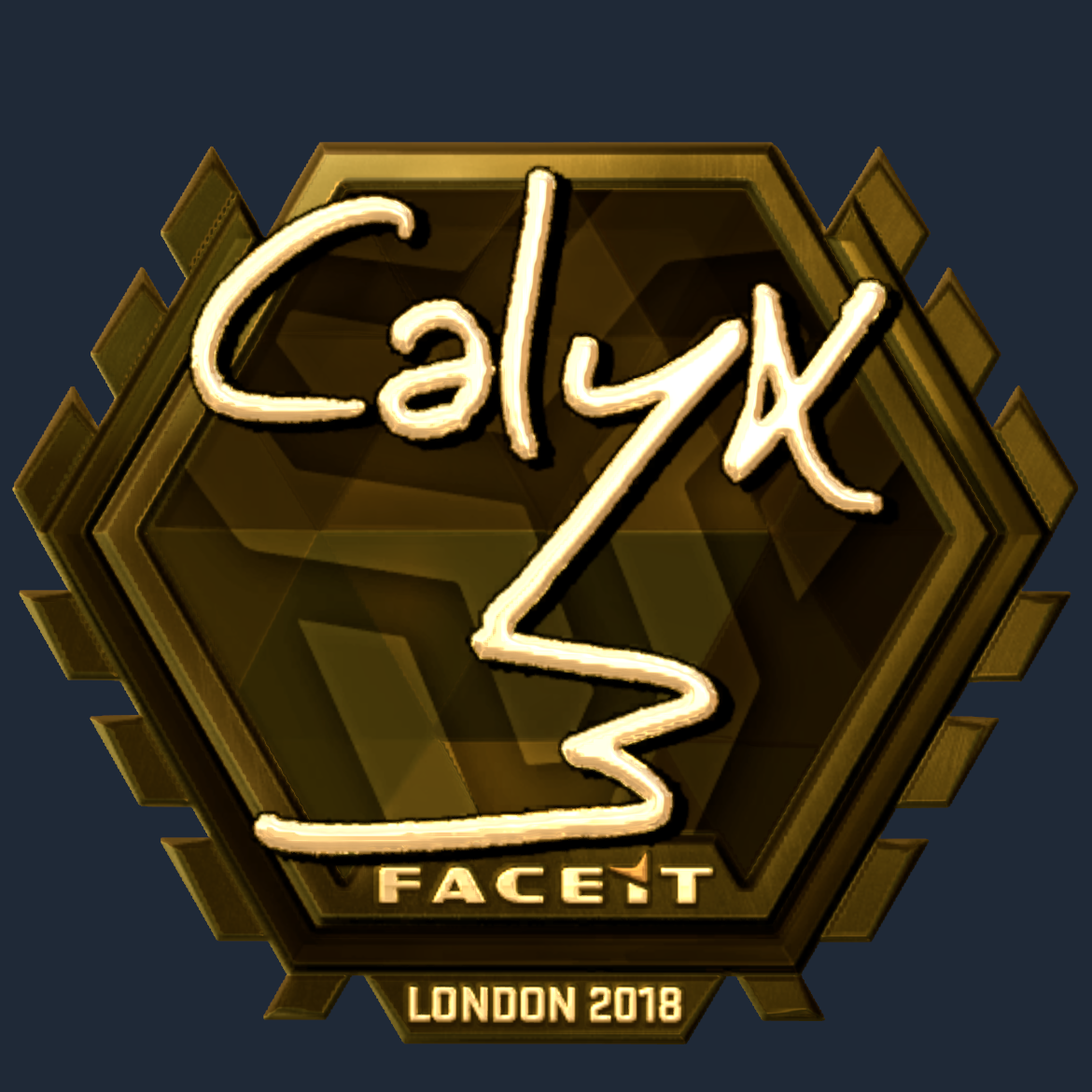 Sticker | Calyx (Gold) | London 2018 Screenshot