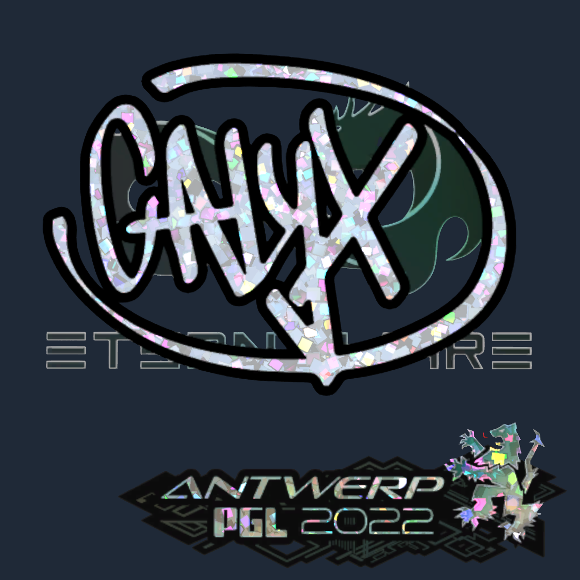 Sticker | Calyx (Glitter) | Antwerp 2022 Screenshot