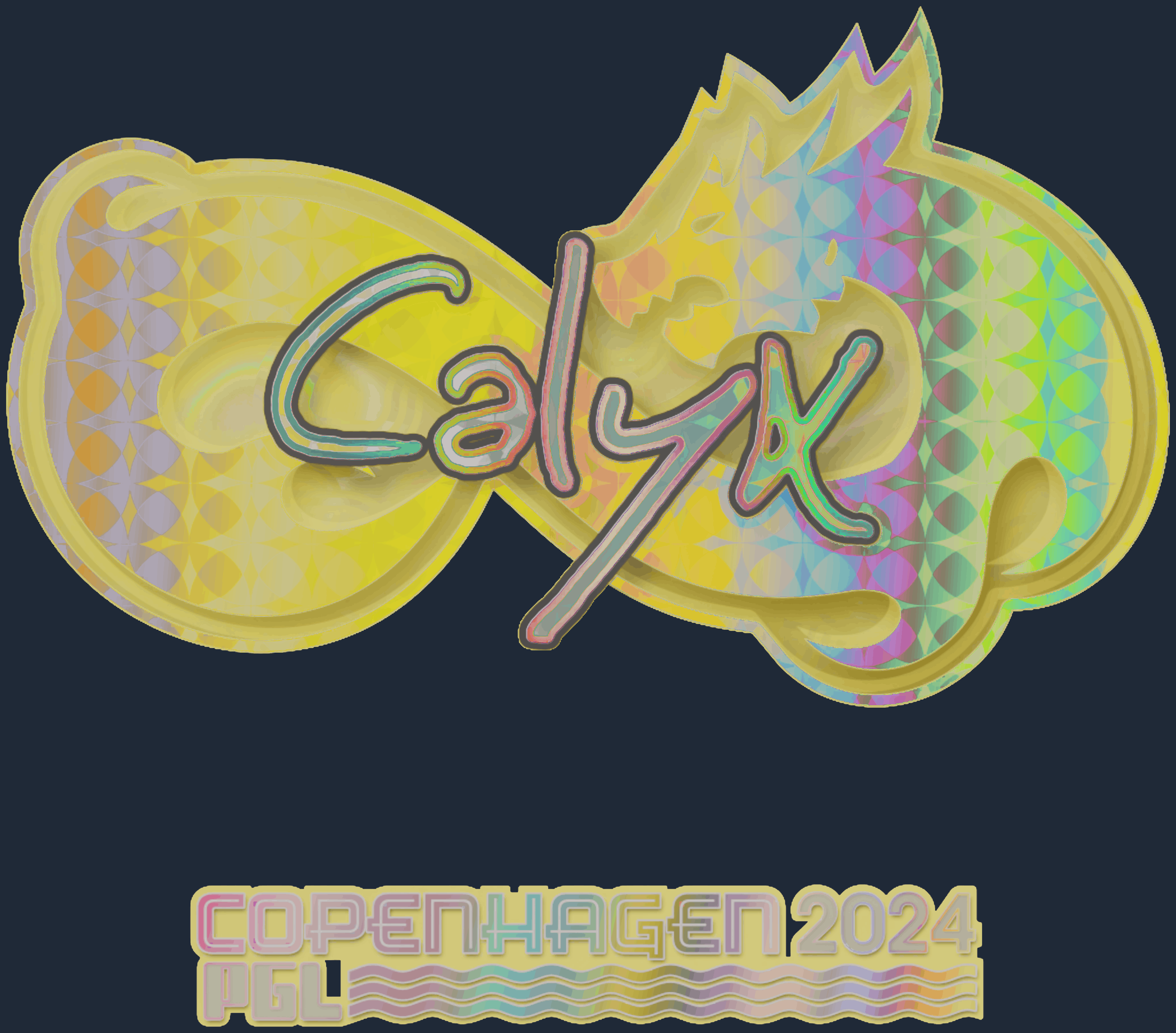 Sticker | Calyx (Holo) | Copenhagen 2024 Screenshot