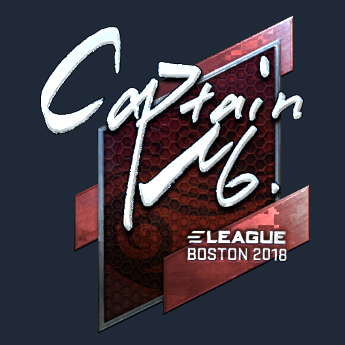 Sticker | captainMo (Foil) | Boston 2018 Screenshot