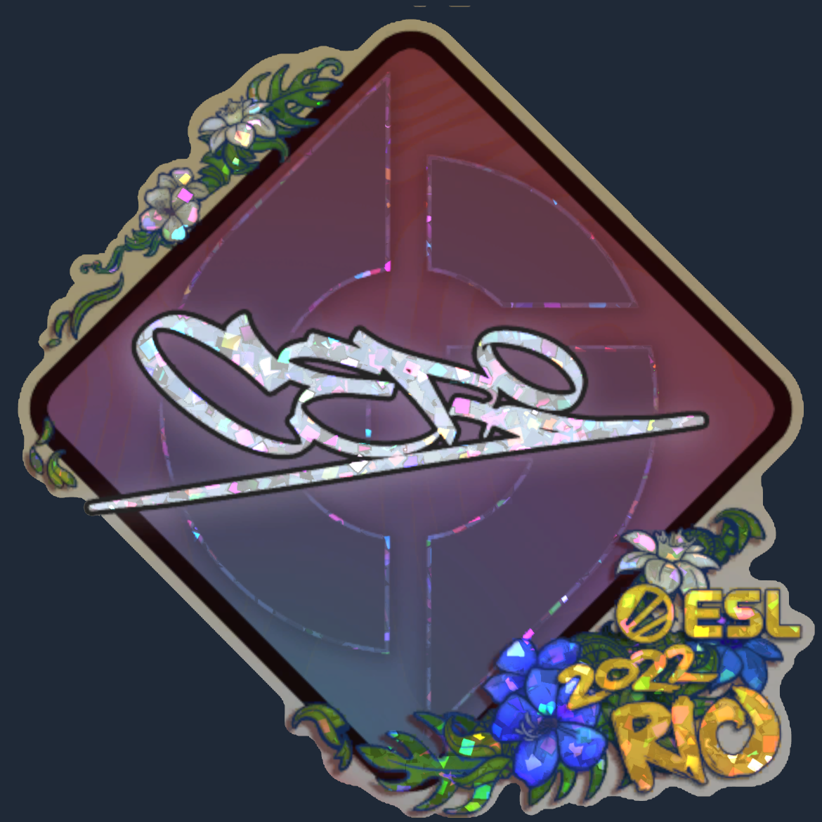 Sticker | CeRq (Glitter) | Rio 2022 Screenshot