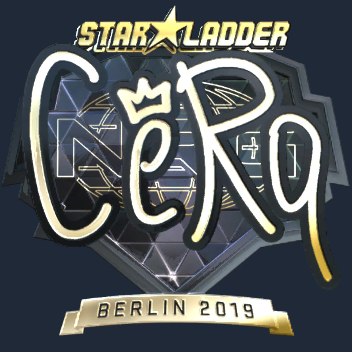 Sticker | CeRq (Gold) | Berlin 2019 Screenshot